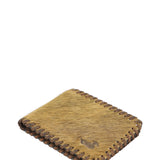 Billetera Cuero Mujer Sz Hair Bifold Café Rockford