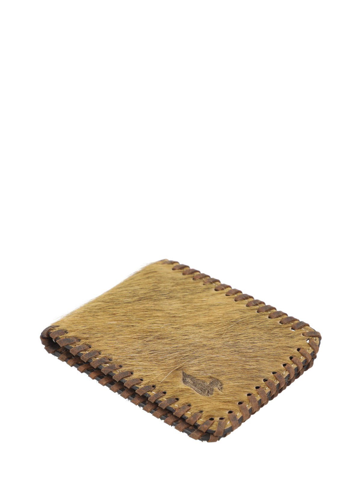 Billetera Cuero Mujer Sz Hair Bifold Café Rockford