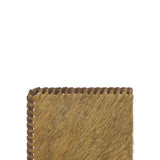 Billetera Cuero Mujer Sz Hair Bifold Café Rockford