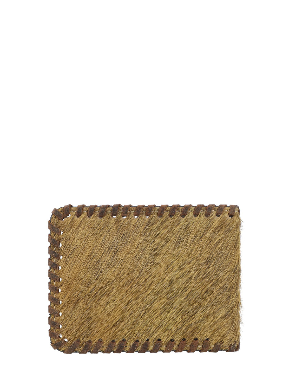 Billetera Cuero Mujer Sz Hair Bifold Café Rockford