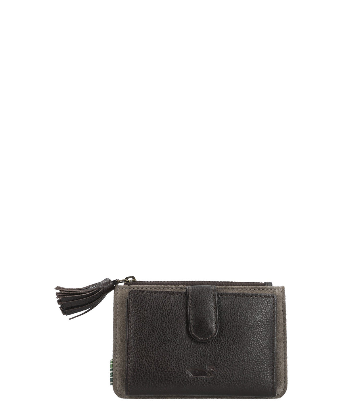 Billetera Cuero Mujer Sz Shaw Bifold Gris Rockford
