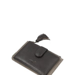 Billetera Cuero Mujer Sz Shaw Bifold Gris Rockford