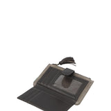 Billetera Cuero Mujer Sz Shaw Bifold Gris Rockford