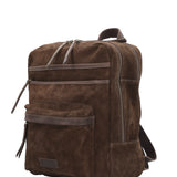 Mochila Cuero Mujer Leah Back Chocolate Rockford