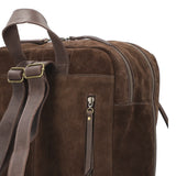 Mochila Cuero Mujer Leah Back Chocolate Rockford