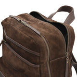 Mochila Cuero Mujer Leah Back Chocolate Rockford