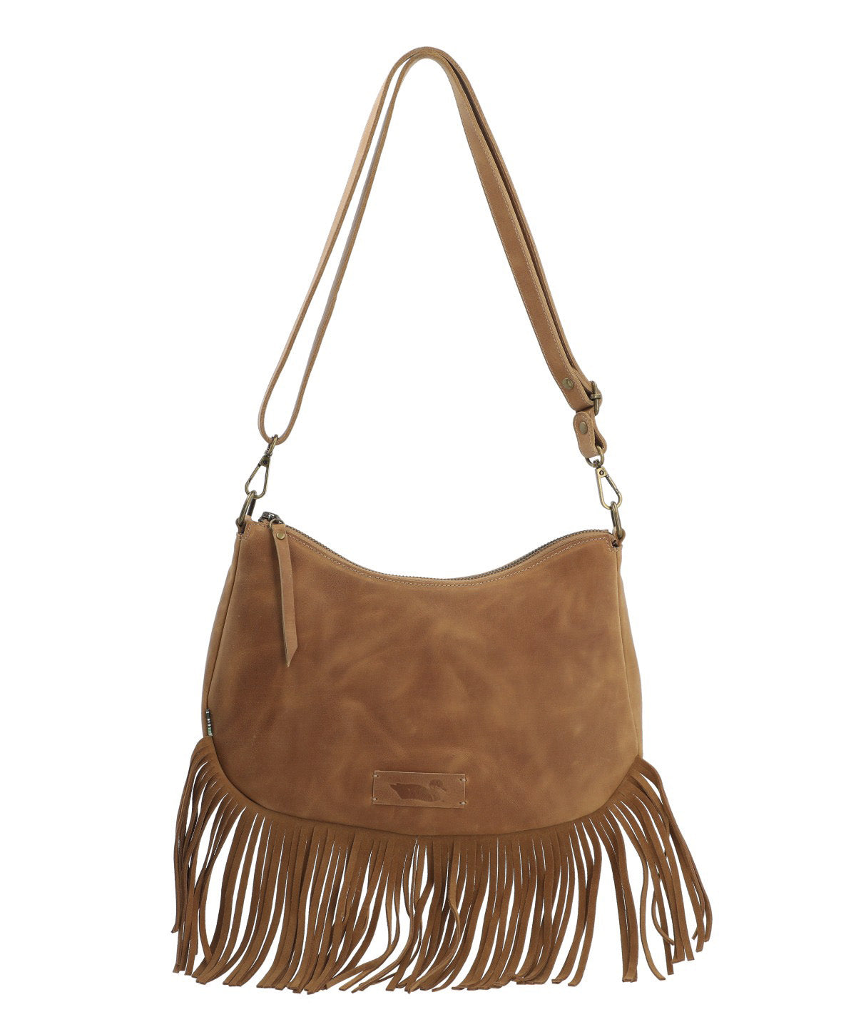 Cartera Cuero Mujer Lark Cross Caramelo Rockford