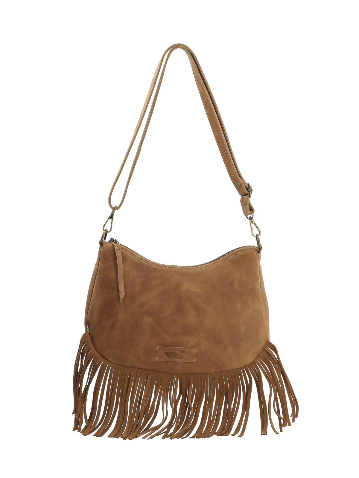 Cartera Cuero Mujer Lark Cross Caramelo Rockford