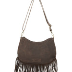 Cartera Cuero Mujer Lark Cross Chocolate Rockford