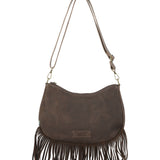 Cartera Cuero Mujer Lark Cross Chocolate Rockford