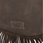 Cartera Cuero Mujer Lark Cross Chocolate Rockford