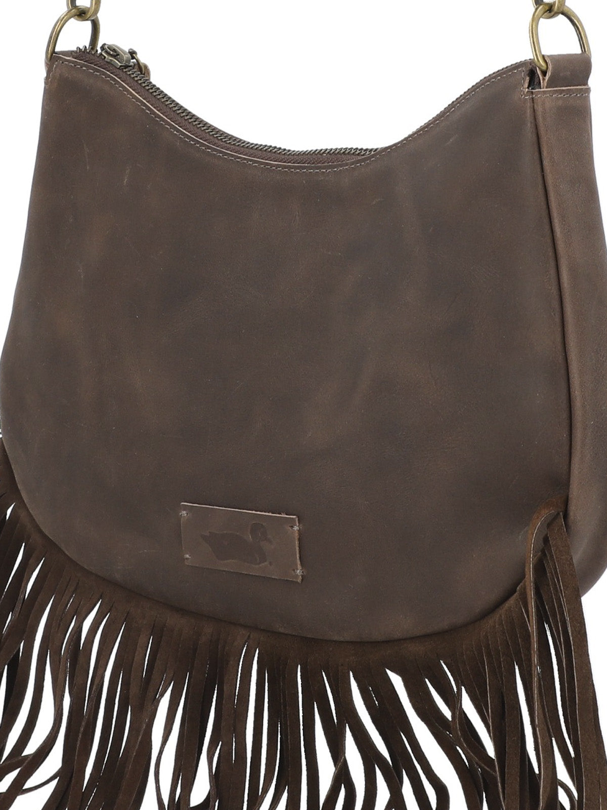 Cartera Cuero Mujer Lark Cross Chocolate Rockford