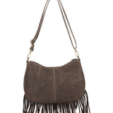 Cartera Cuero Mujer Lark Cross Chocolate Rockford