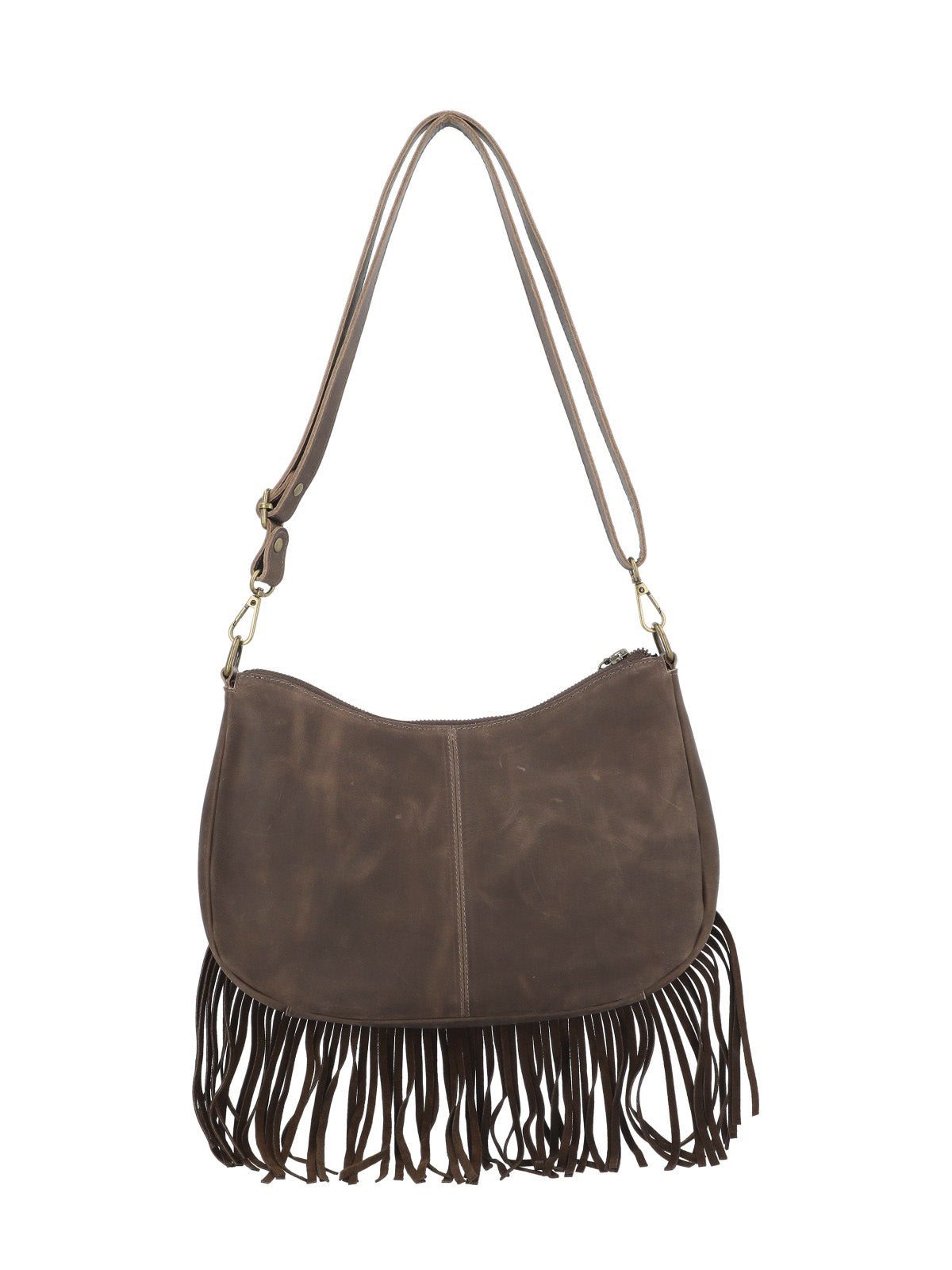 Cartera Cuero Mujer Lark Cross Chocolate Rockford