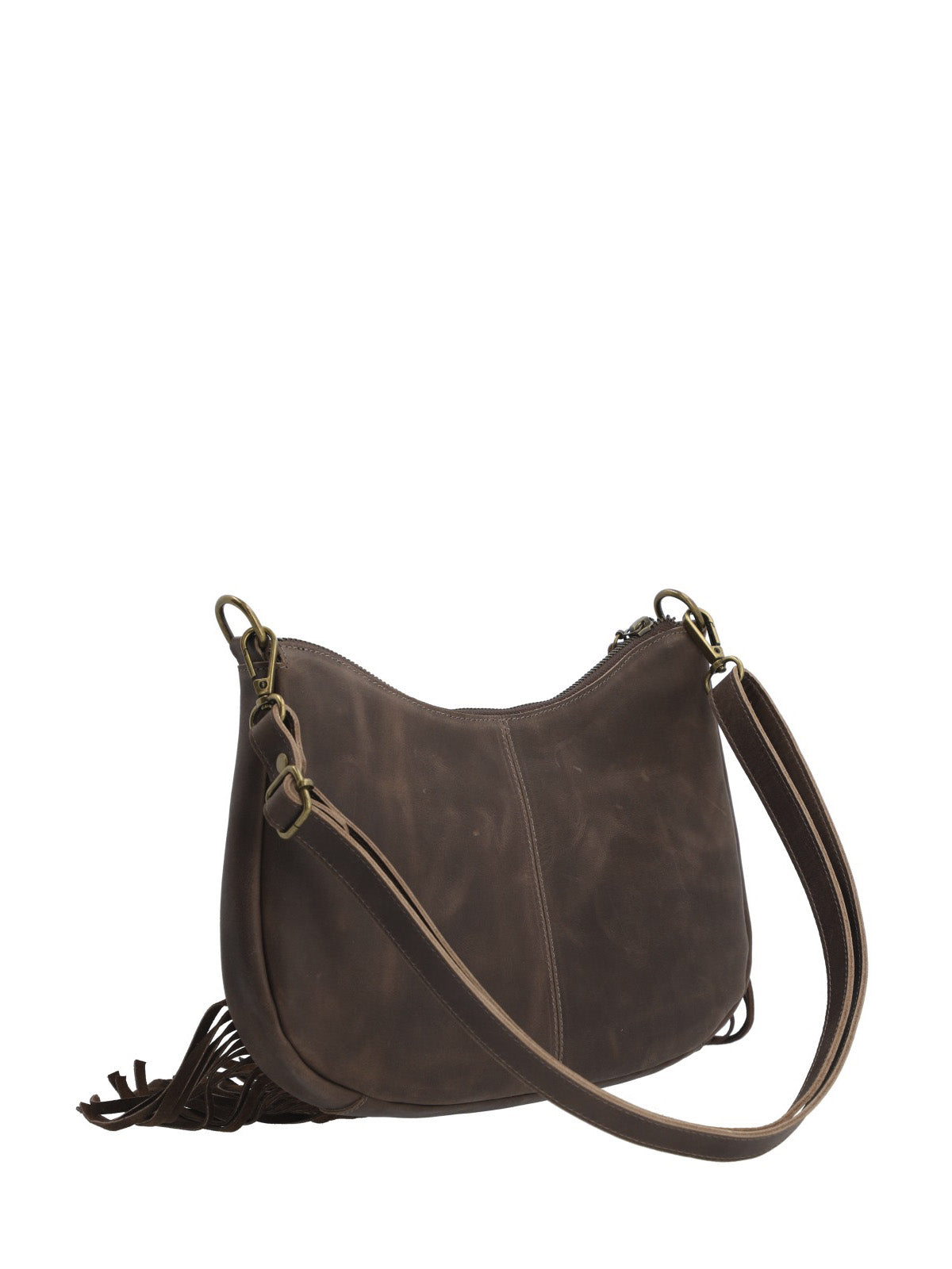 Cartera Cuero Mujer Lark Cross Chocolate Rockford