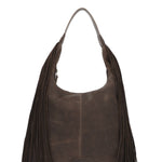 Cartera Cuero Mujer Leann Hobo Chocolate Rockford