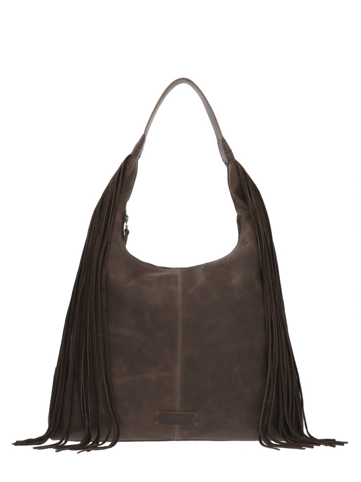 Cartera Cuero Mujer Leann Hobo Chocolate Rockford