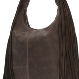 Cartera Cuero Mujer Leann Hobo Chocolate Rockford