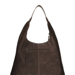 Cartera Cuero Mujer Leann Hobo Chocolate Rockford