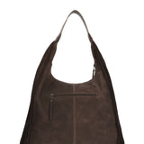 Cartera Cuero Mujer Leann Hobo Chocolate Rockford