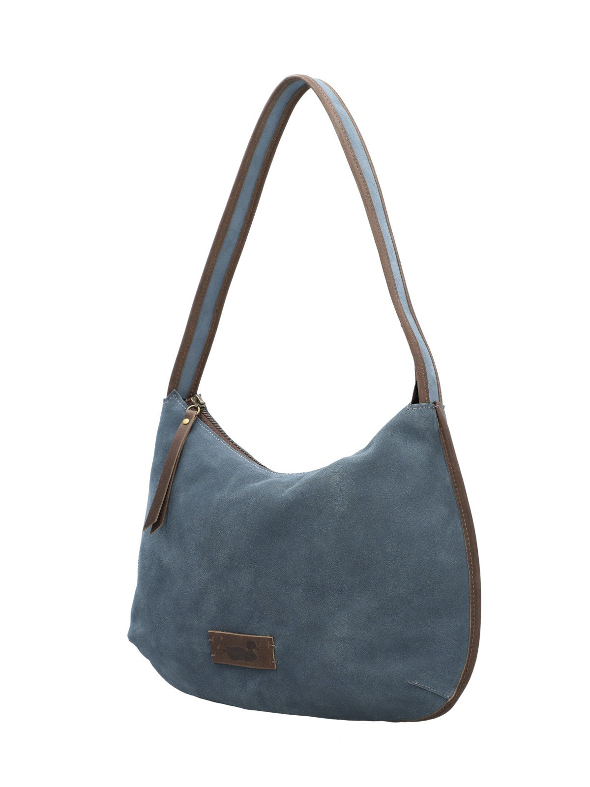 Cartera Cuero Mujer Lara Hobo Celeste Rockford