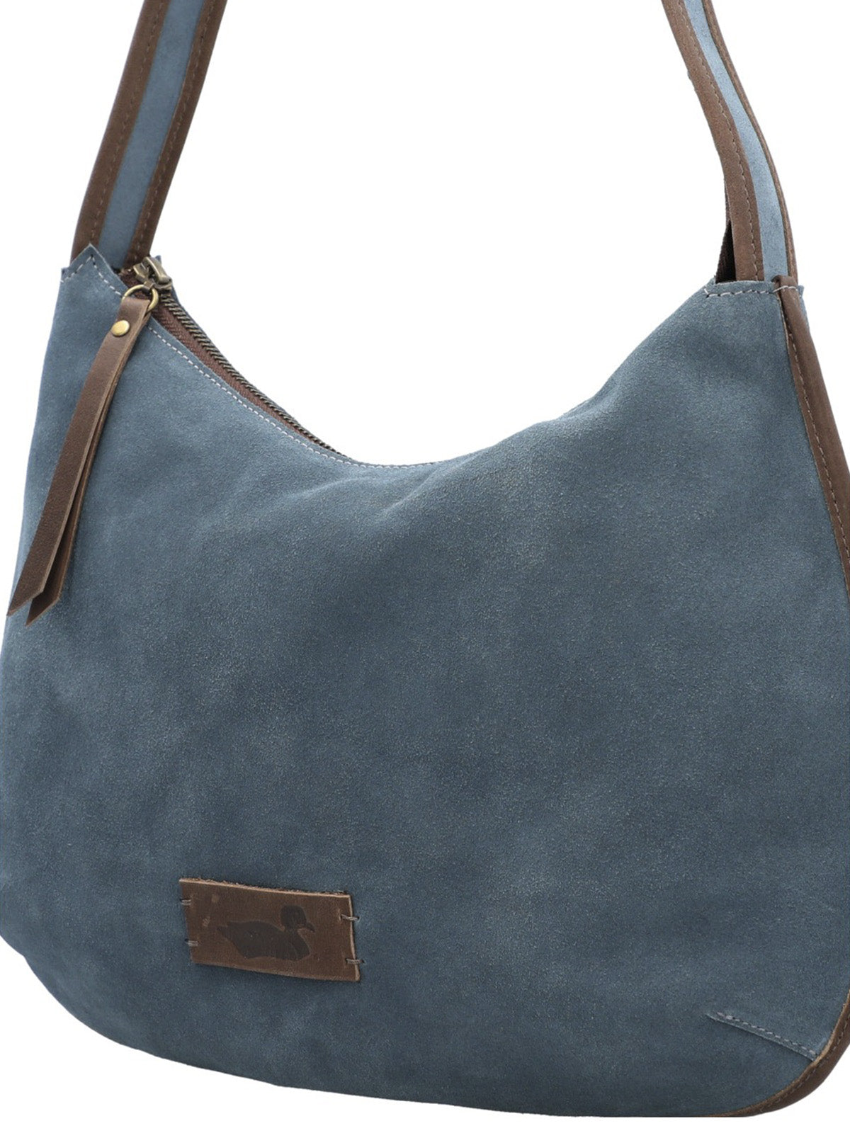 Cartera Cuero Mujer Lara Hobo Celeste Rockford