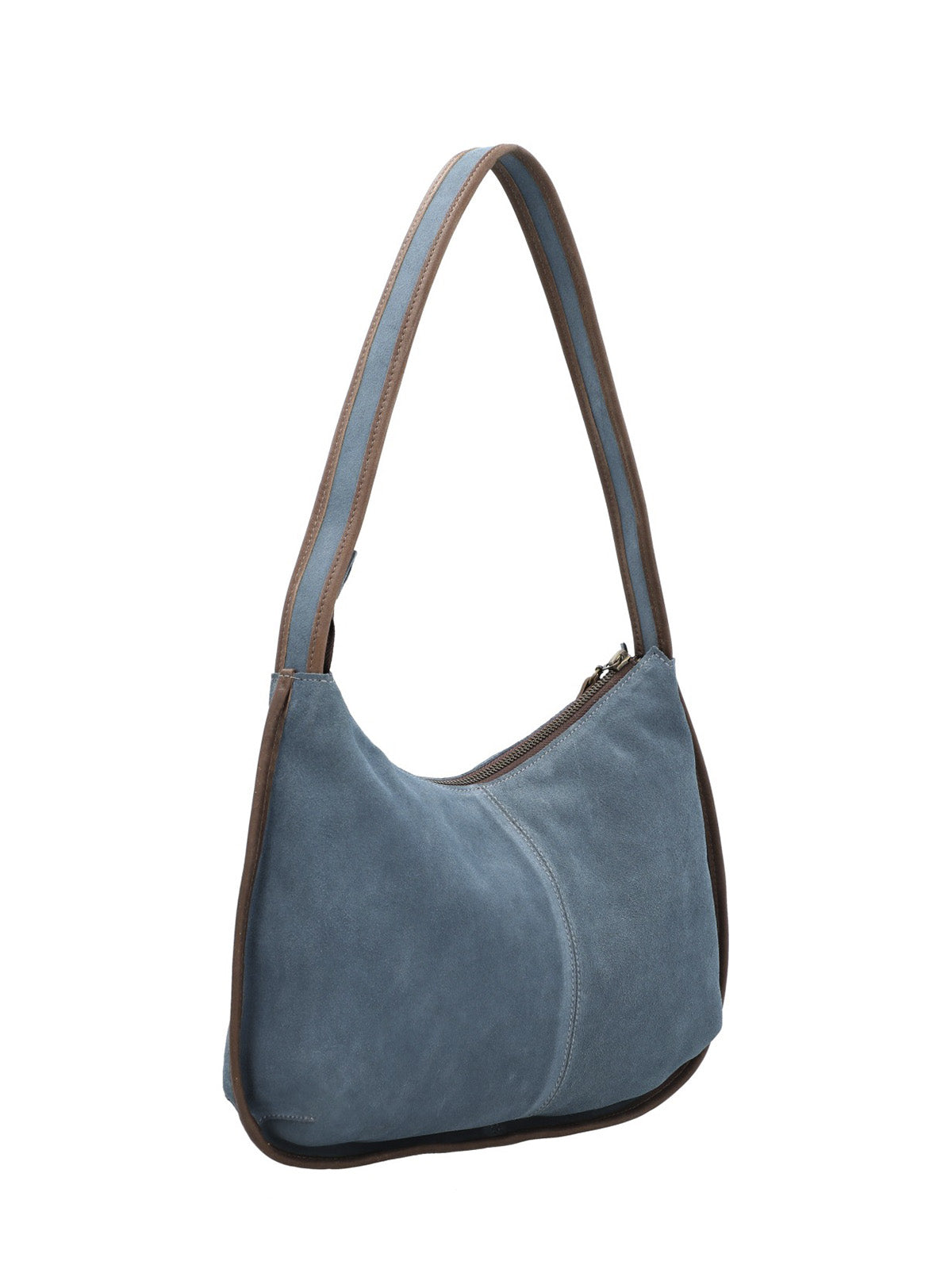 Cartera Cuero Mujer Lara Hobo Celeste Rockford