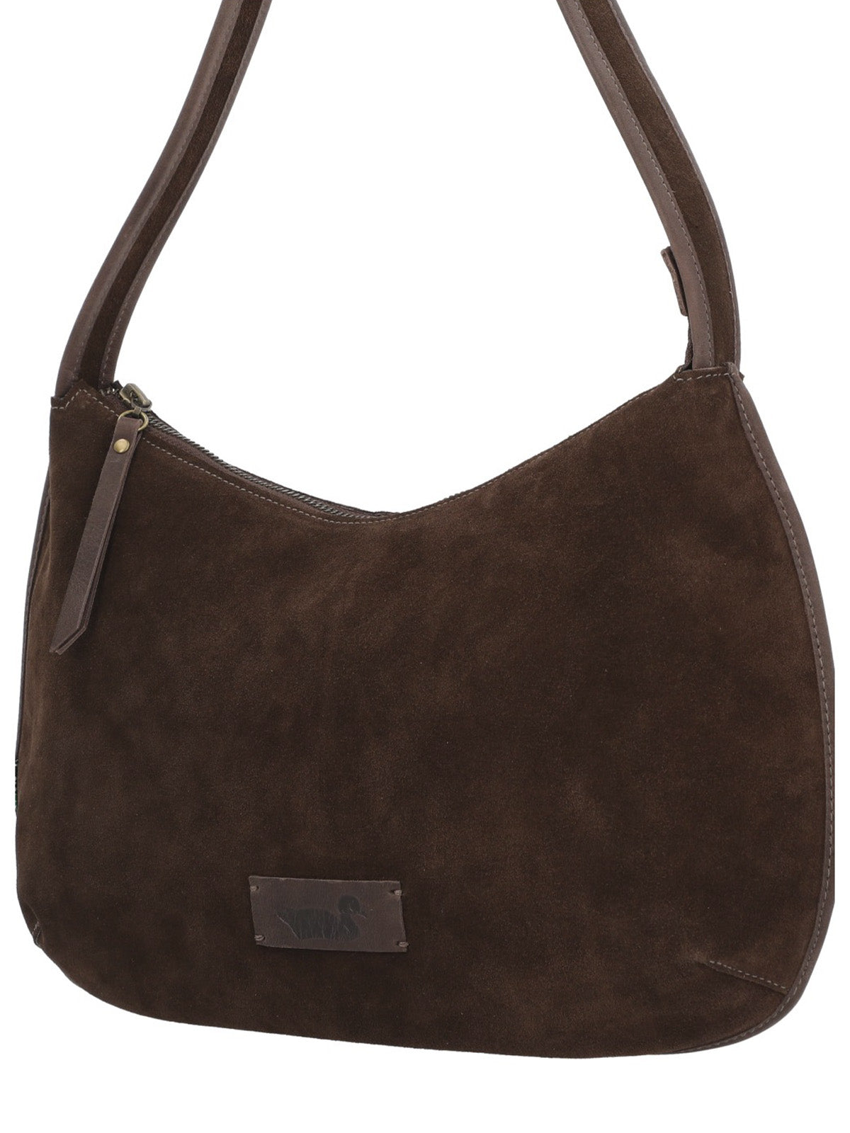 Cartera Cuero Mujer Lara Hobo Chocolate Rockford