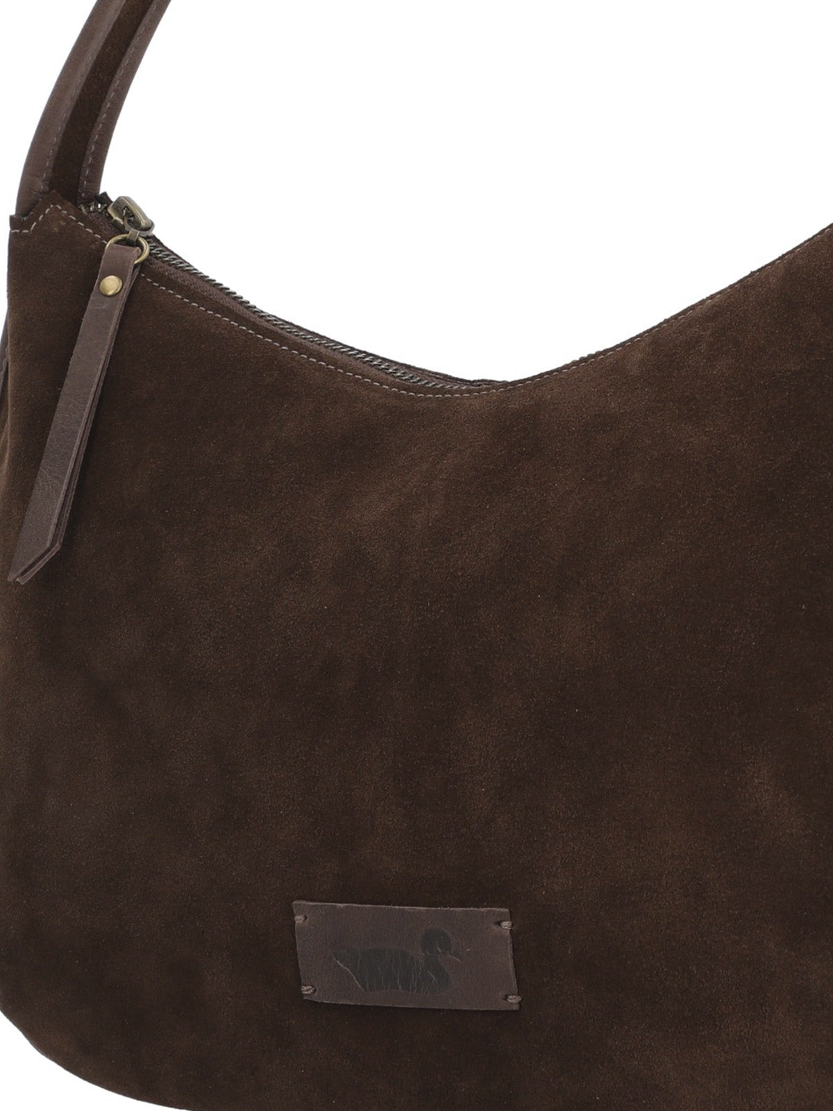 Cartera Cuero Mujer Lara Hobo Chocolate Rockford