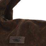 Cartera Cuero Mujer Lauren Hobo Chocolate Rockford