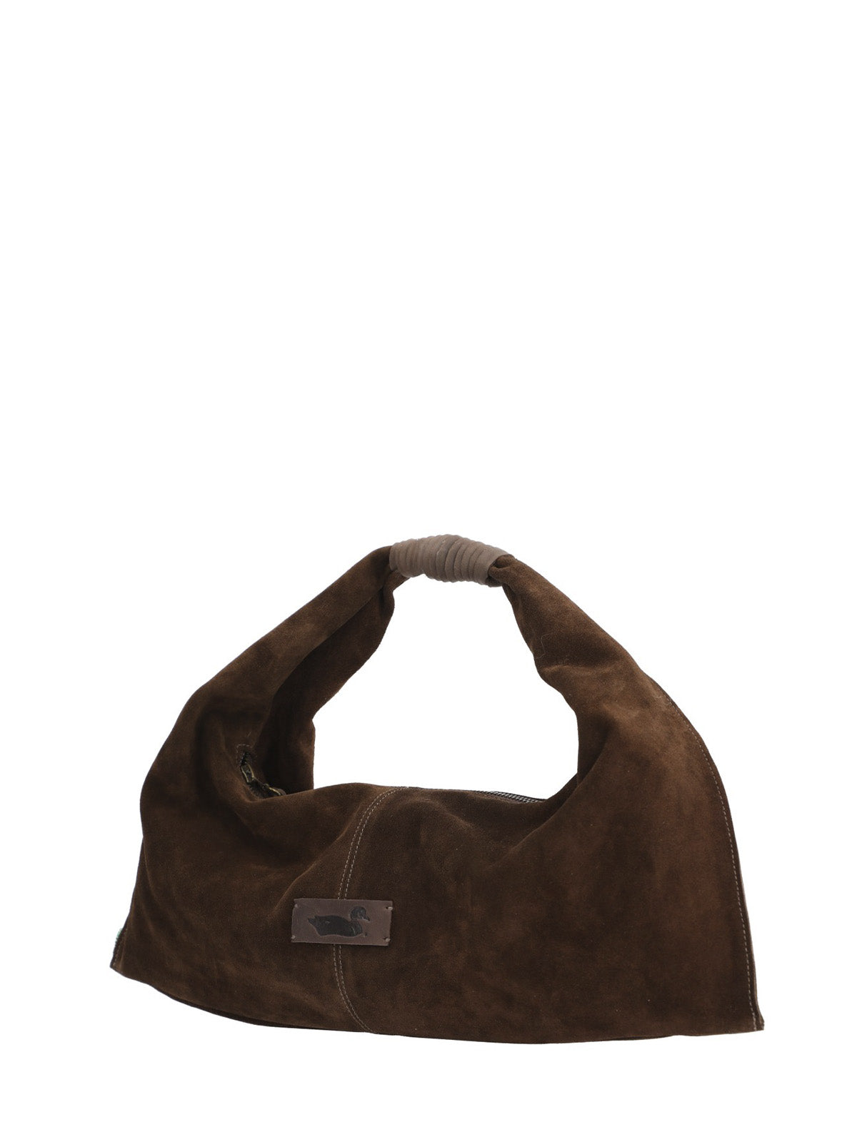 Cartera Cuero Mujer Lauren Hobo Chocolate Rockford