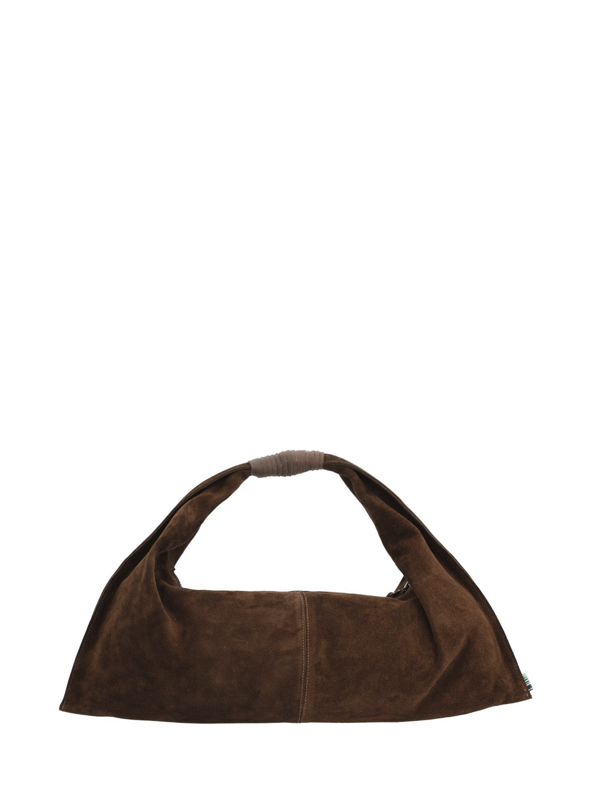Cartera Cuero Mujer Lauren Hobo Chocolate Rockford