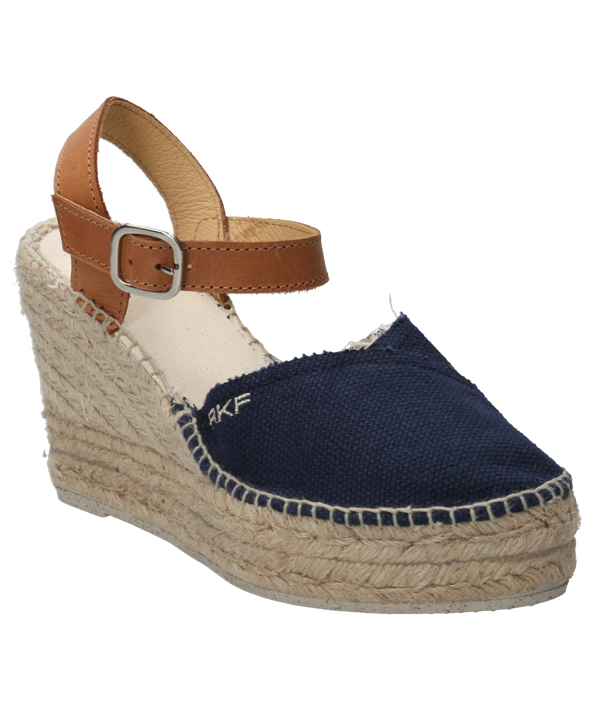 Alpargata Lino Mujer Altea Azul Rockford