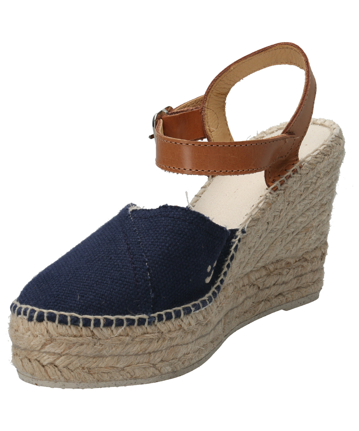 Alpargata Lino Mujer Altea Azul Rockford