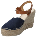 Alpargata Lino Mujer Altea Azul Rockford