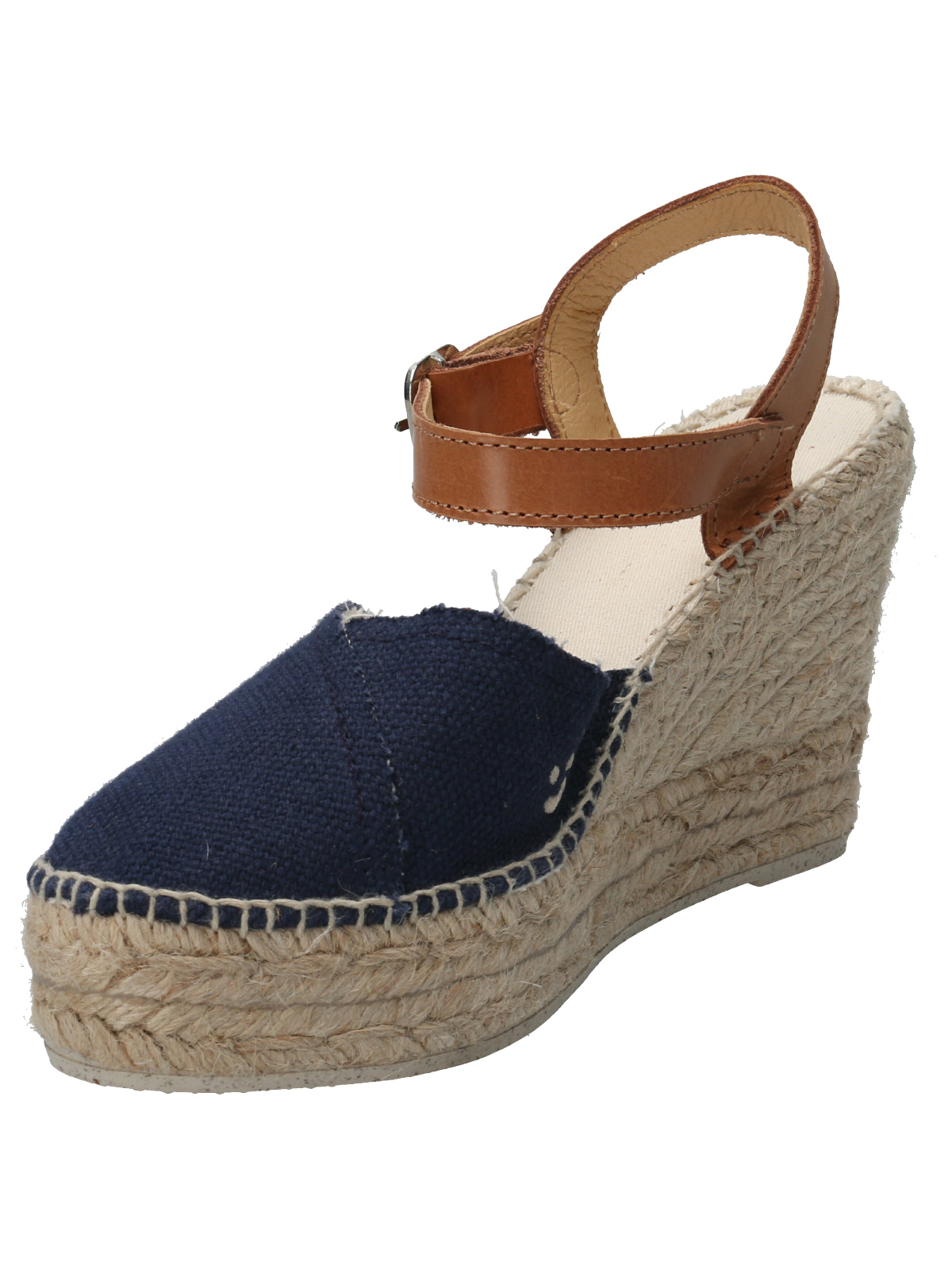 Alpargata Lino Mujer Altea Azul Rockford