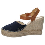 Alpargata Lino Mujer Altea Azul Rockford