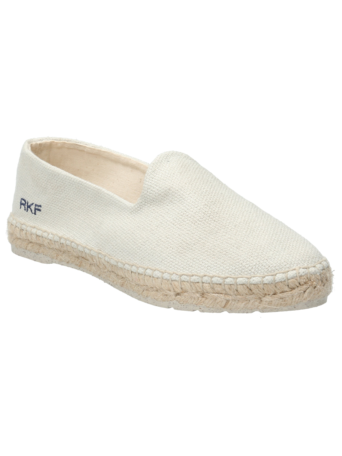 Alpargata Lino Mujer Calpe Blanco Rockford