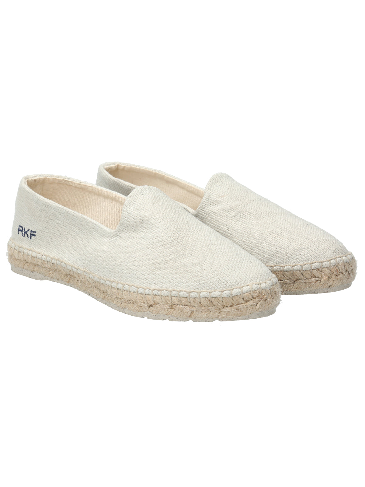 Alpargata Lino Mujer Calpe Blanco Rockford