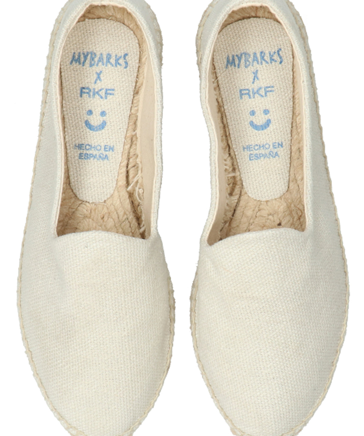 Alpargata Lino Mujer Calpe Blanco Rockford