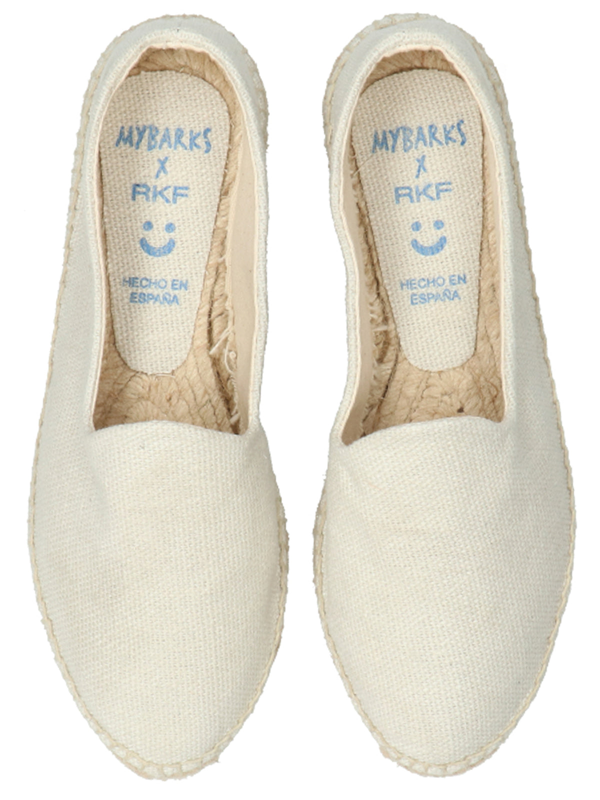 Alpargata Lino Mujer Calpe Blanco Rockford