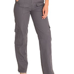 Pantalón Algodón Orgánico Mujer Mar Gris Rockford