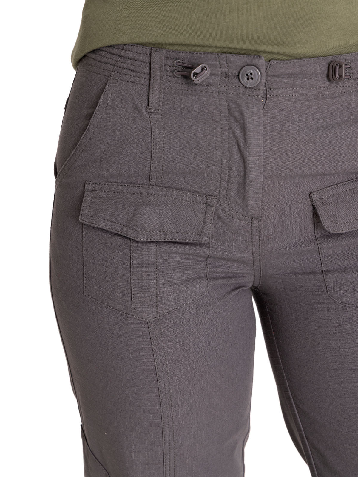 Pantalón Algodón Orgánico Mujer Mar Gris Rockford