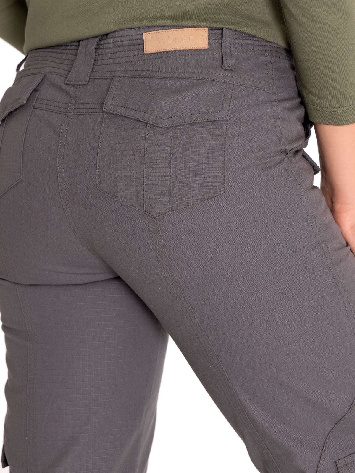Pantalón Algodón Orgánico Mujer Mar Gris Rockford