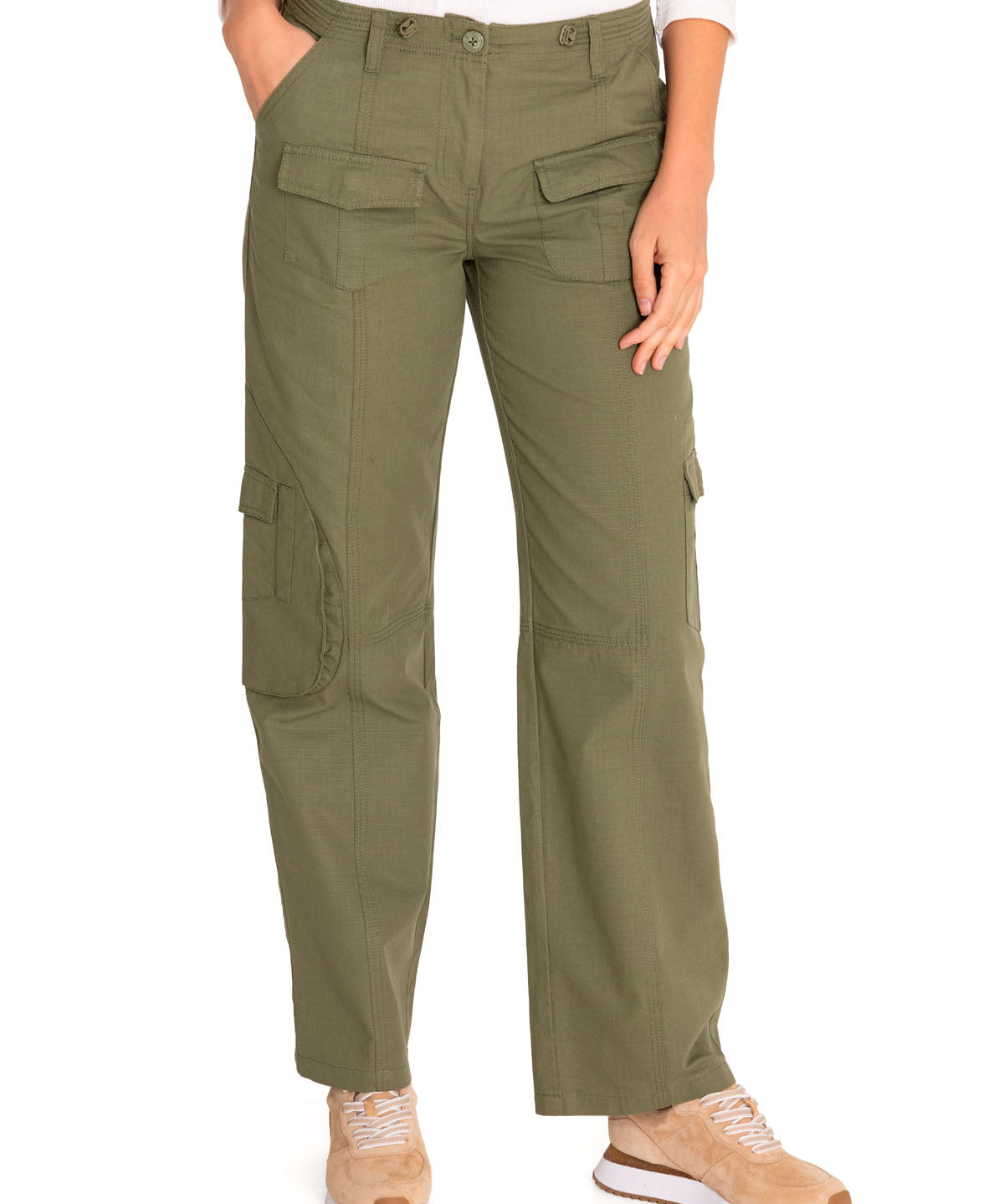 Pantalón Algodón Orgánico Mujer Mar Verde Rockford