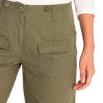 Pantalón Algodón Orgánico Mujer Mar Verde Rockford