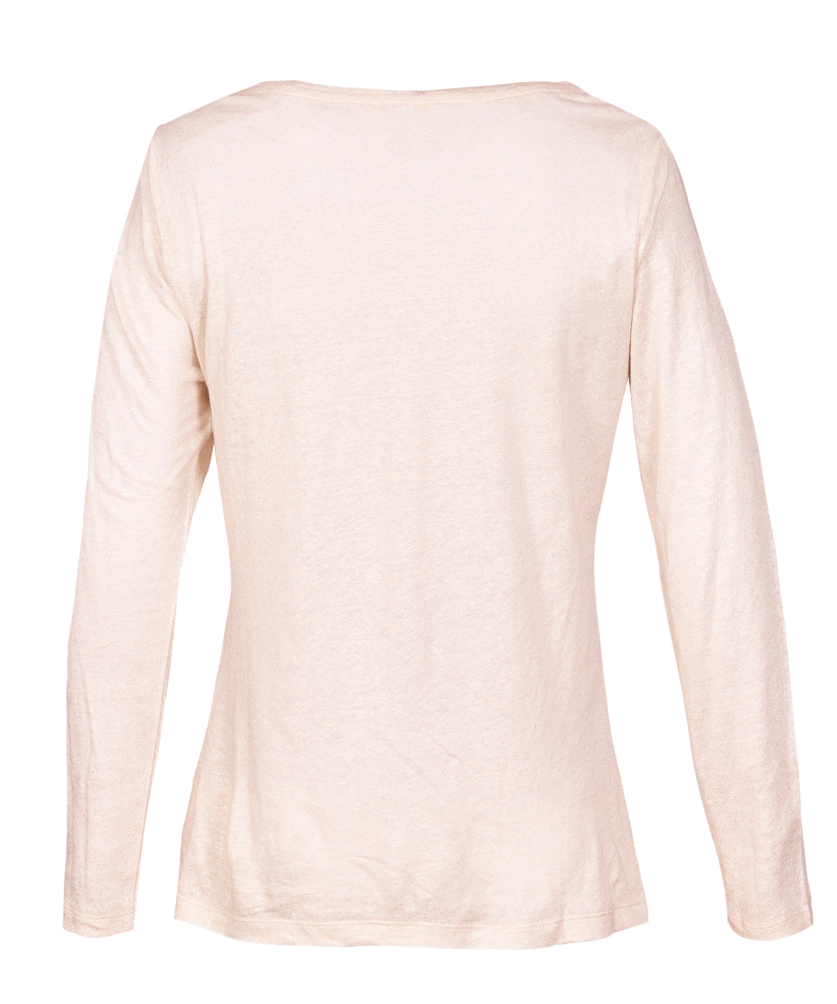 Polera Lino Orgánico Mujer Emily Blanco Rockford