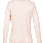 Polera Lino Orgánico Mujer Emily Blanco Rockford