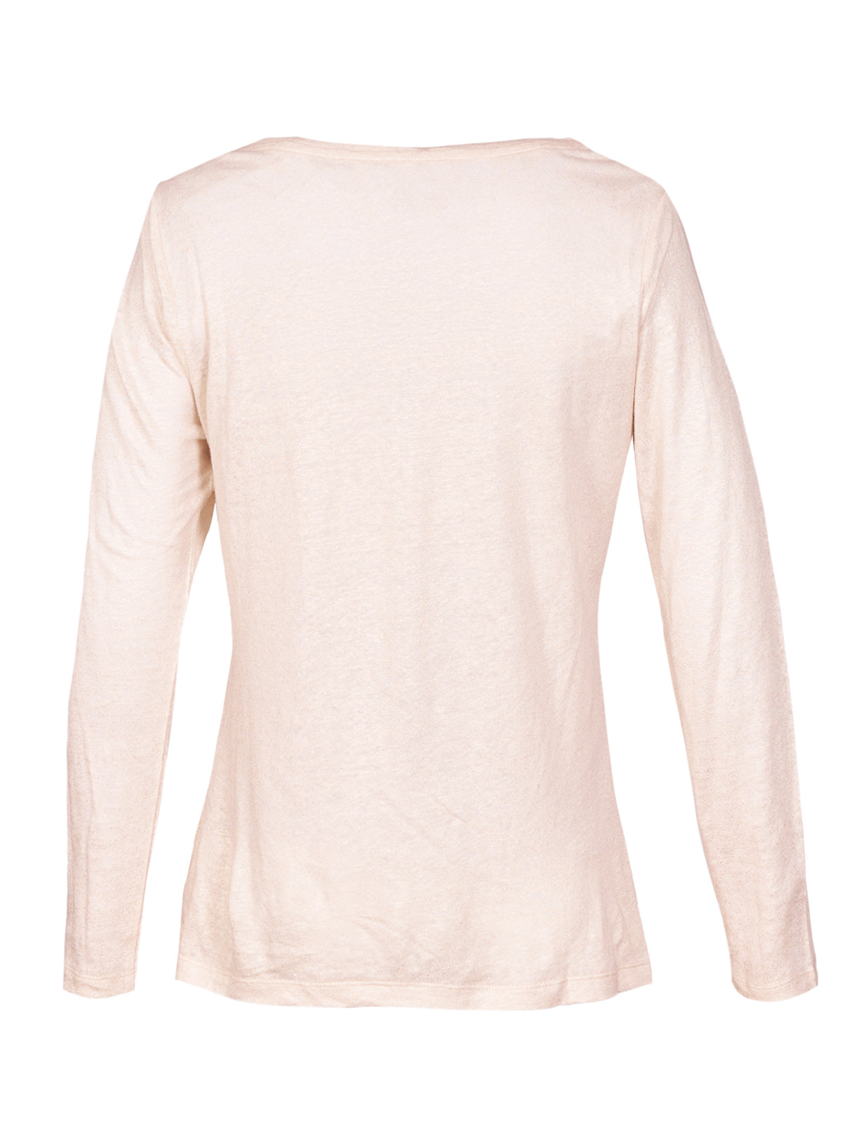 Polera Lino Orgánico Mujer Emily Blanco Rockford