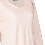 Polera Lino Orgánico Mujer Emily Blanco Rockford